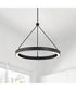 Longford  Pendant Textured Black