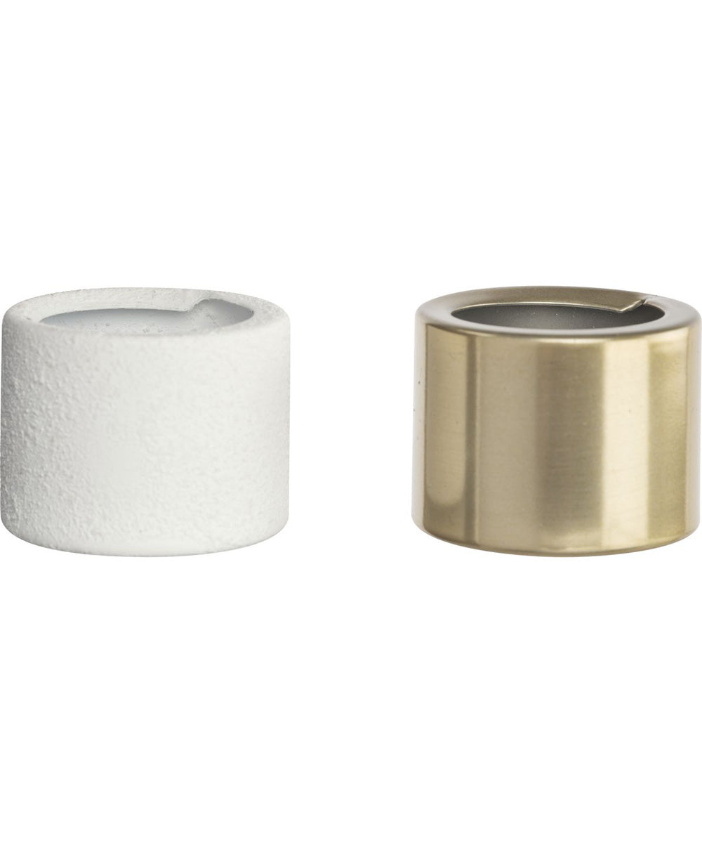 Quillan 2-Light Transitional Bath & Vanity Light White Plaster