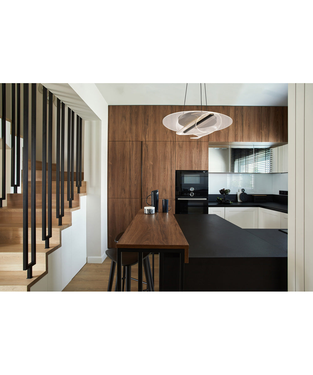 Geneva  Pendant Matte Black