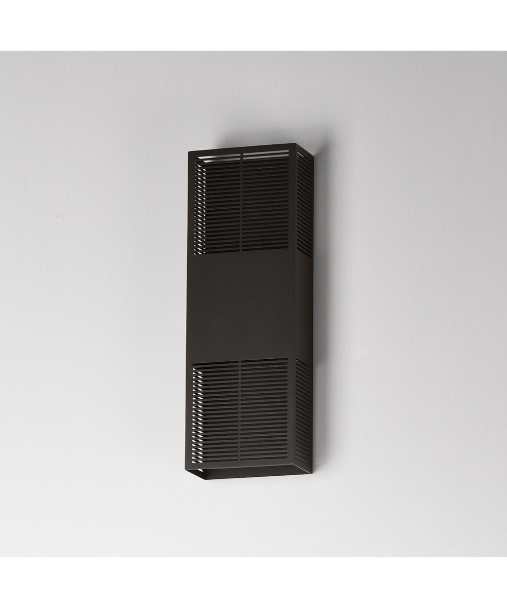 Grate 18 inch LED Outdoor Wall Sconce Architectural Bronze