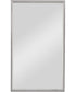 18x30" Wall Mirror in Stainless Steel