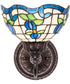 8" Wide Roseborder Wall Sconce