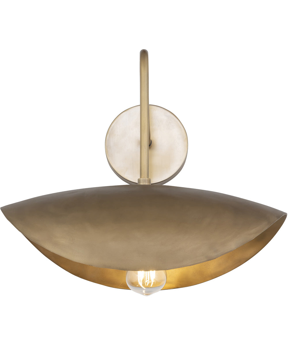 Denarii Wall Sconce Natural Gold