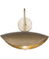 Denarii Wall Sconce Natural Gold