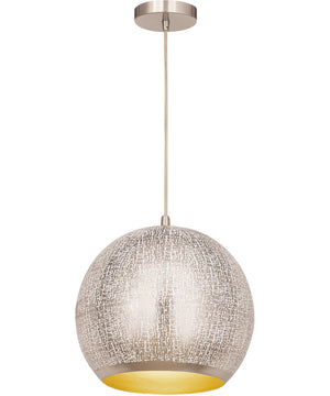 Aurelia 10 inch 1-Light Pendant Arctic White