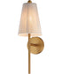 Valette 1-Light Wall Sconce Natural Aged Brass