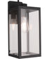 Harris 1-Light Outdoor Lighting Textured Black
