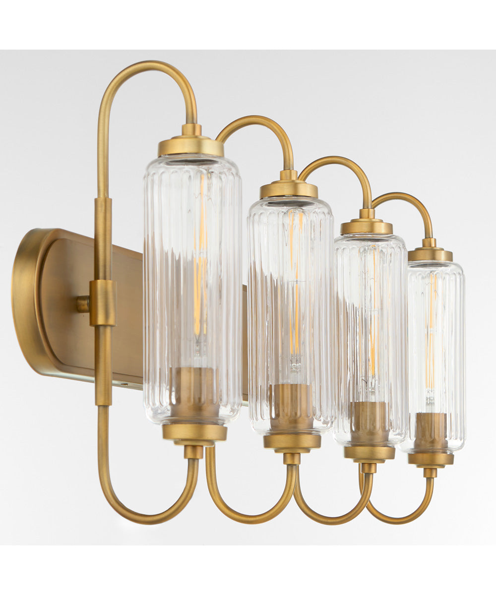 Whitmire 4-light Bath Vanity Light Brushed Brass