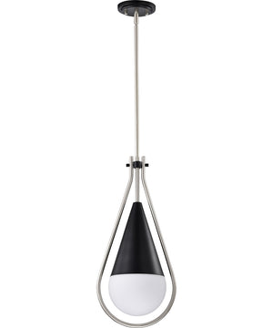 Admiral 1-Light Pendant Matte Black