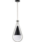 Admiral 1-Light Pendant Matte Black