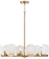 Oriya 8-Light Chandelier Aged Brass