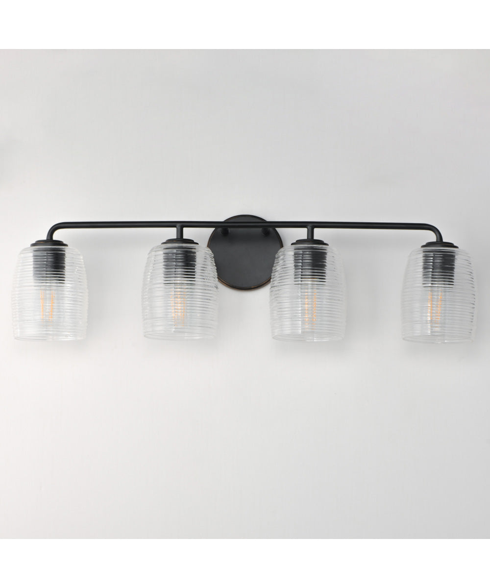 Honey 4-Light Bath Vanity Kentucky Bronze