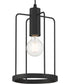 Tafo 1 Light Pendant Matte Black
