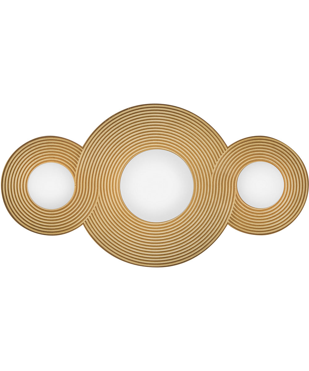 Rhea LED-Light Small LED Vanity in Heritage Brass
