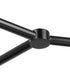 Arya 8-Light Linear Chandelier Matte Black