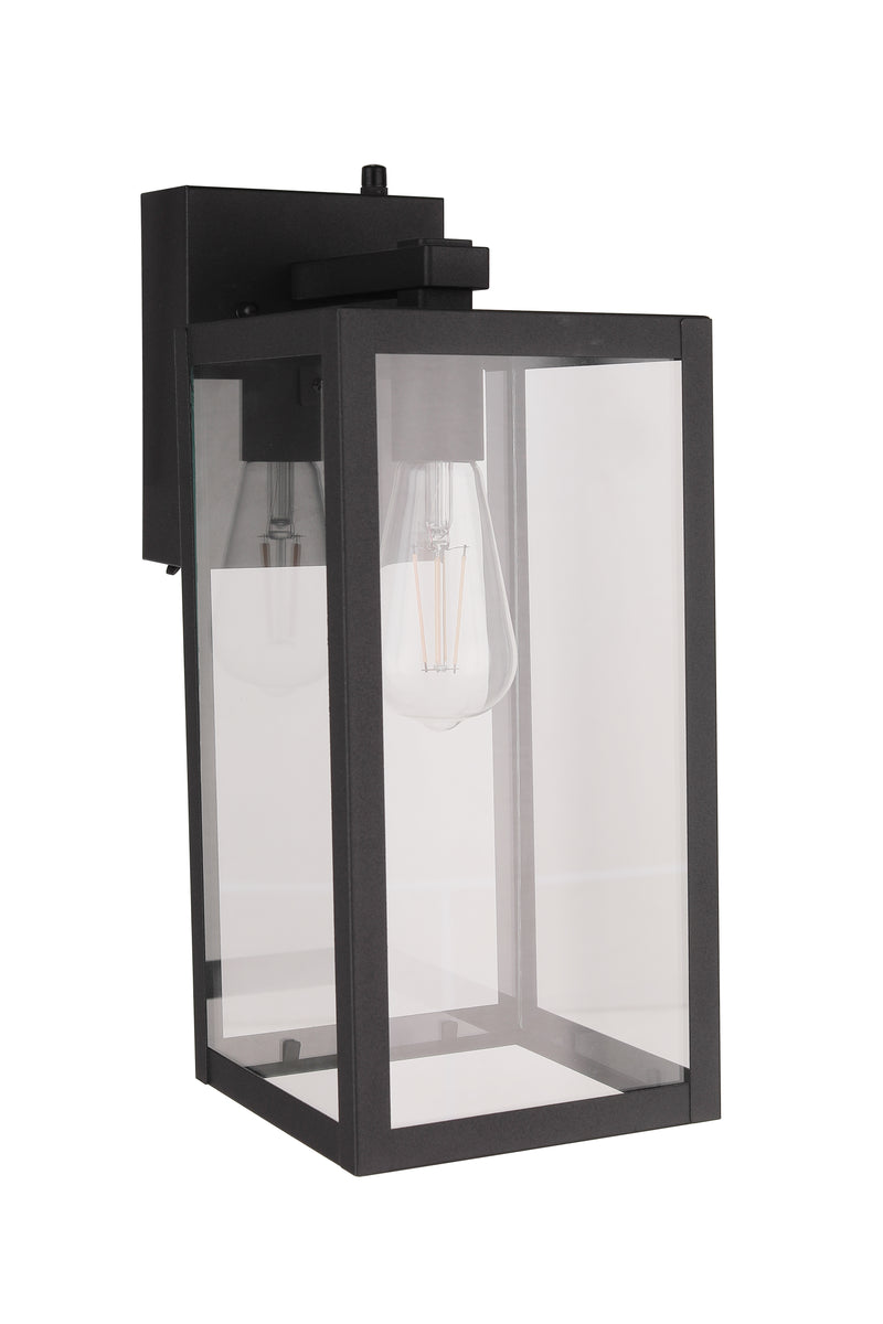 Harris 1-Light Outdoor Lighting Textured Black