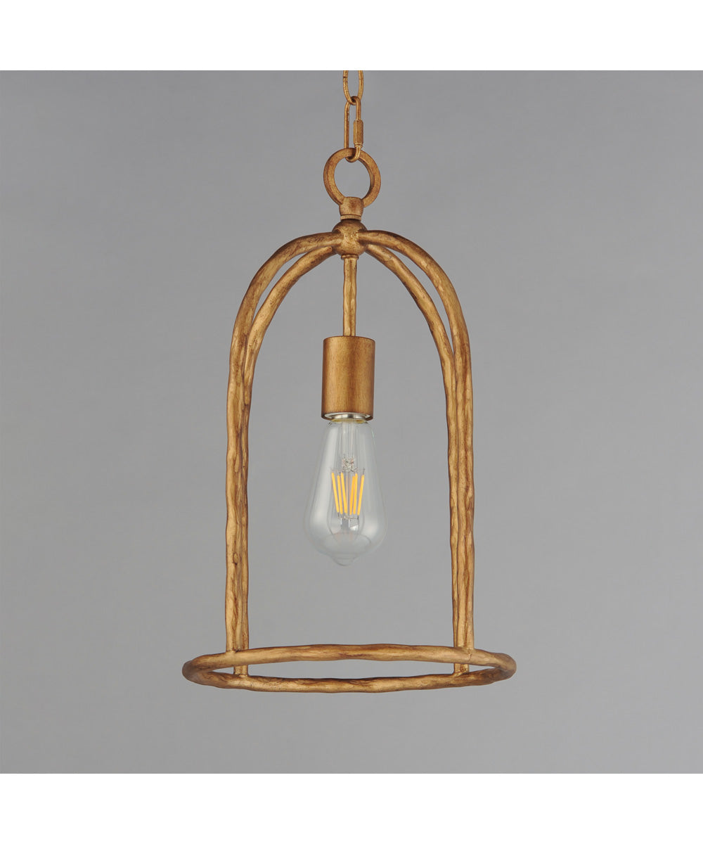 Martel 1-Light Pendant Etruscan Gold