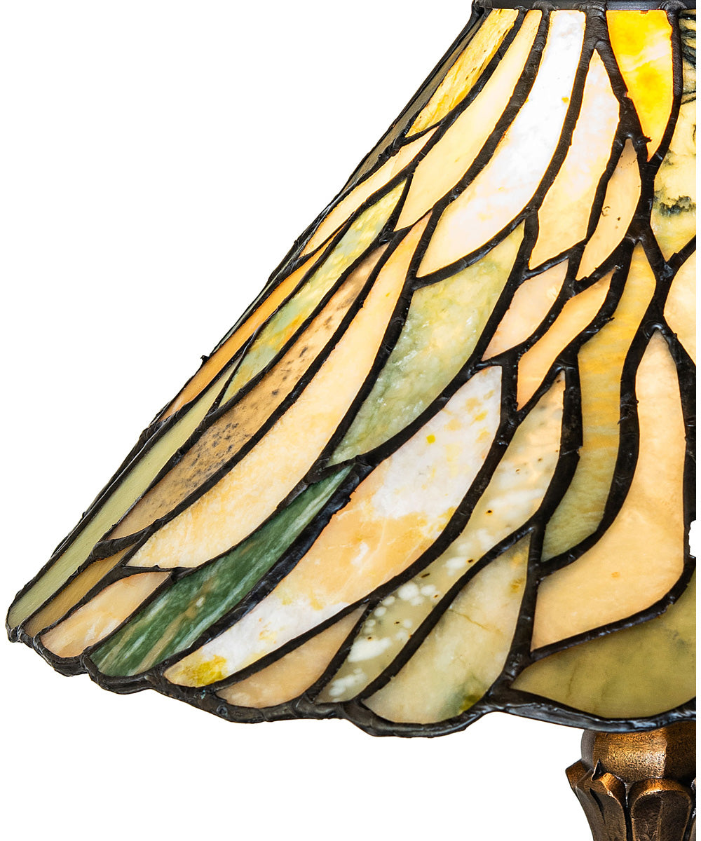 20" High Willow Jadestone Accent Lamp