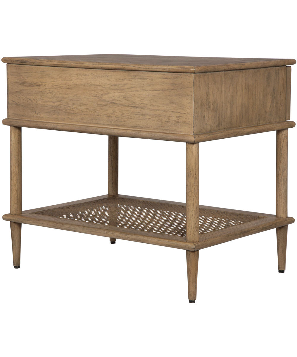 Coast Tattan Cane Side Table
