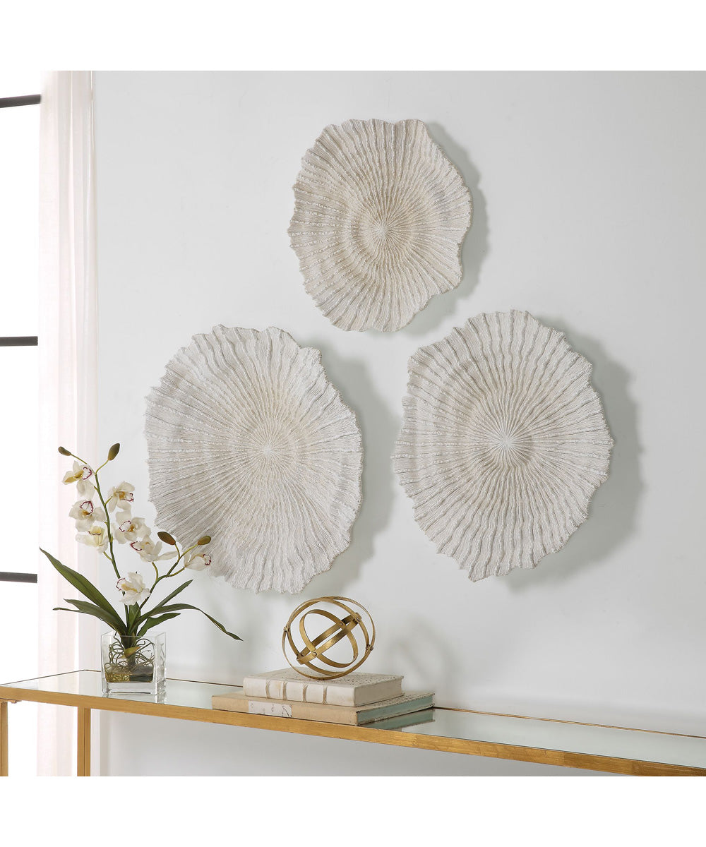 Ocean Gems Coral Wall Decor, Set of 3