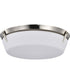 Rowen 4-Light Close-to-Ceiling Brushed Nickel