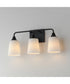 Hudson 3-Light Bath Vanity Black