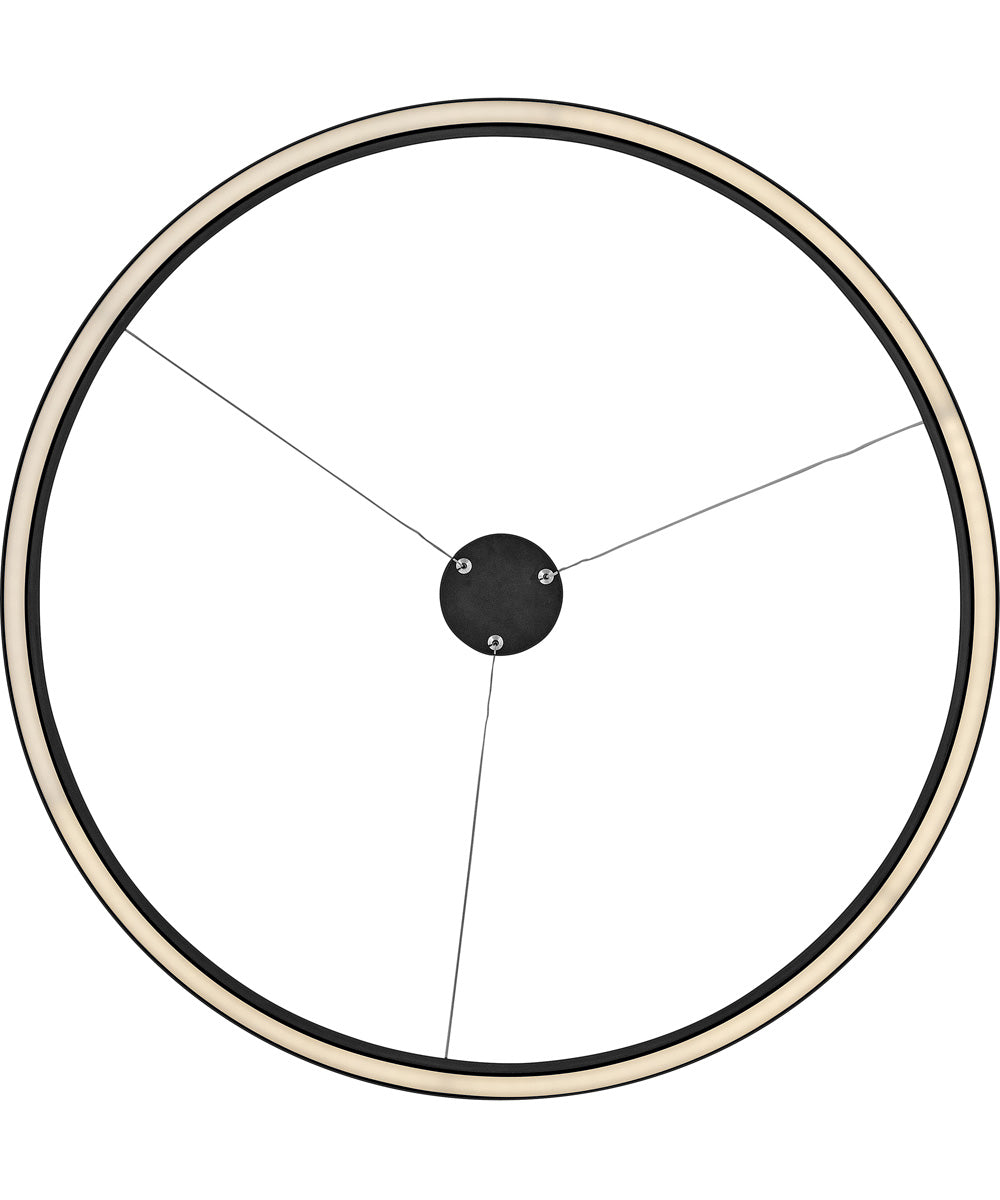 Kenna LED-Light Medium Single Tier in Black