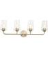 Celino 4-Light Bath & Vanity Champagne Bronze