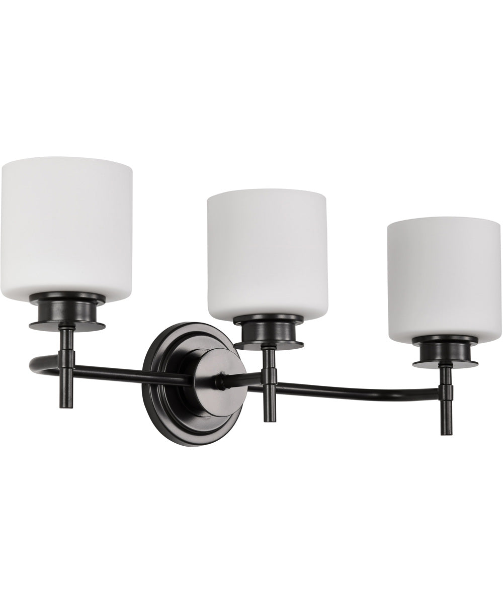 Warren 3-Light Vanity & Wall Gun Metal