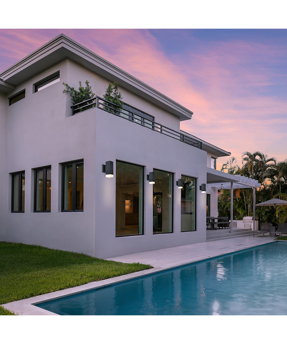 Willowsong Outdoor Wall Sconce Black