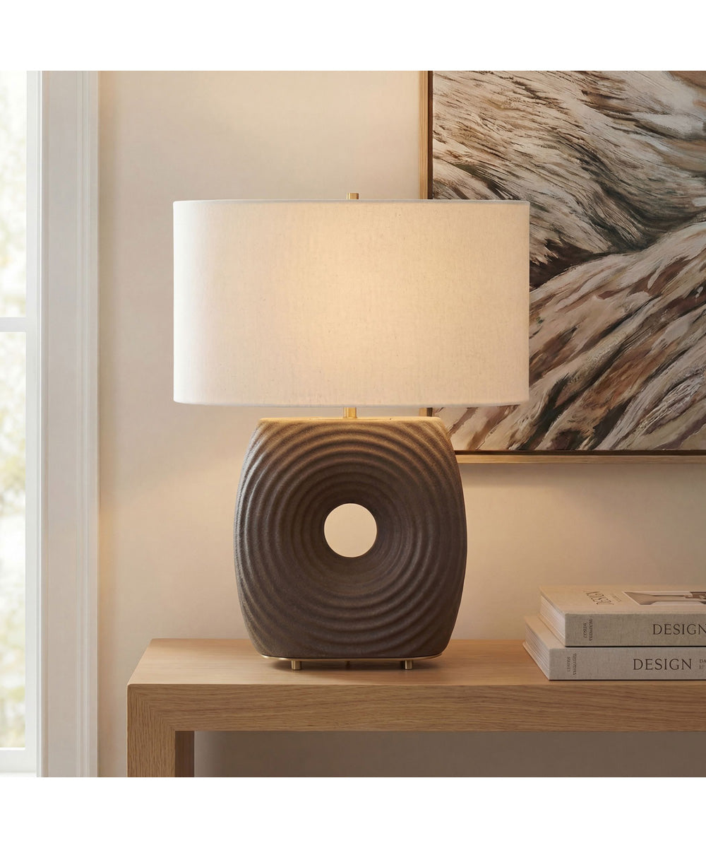 Geno Concentric Ribbed Table Lamp