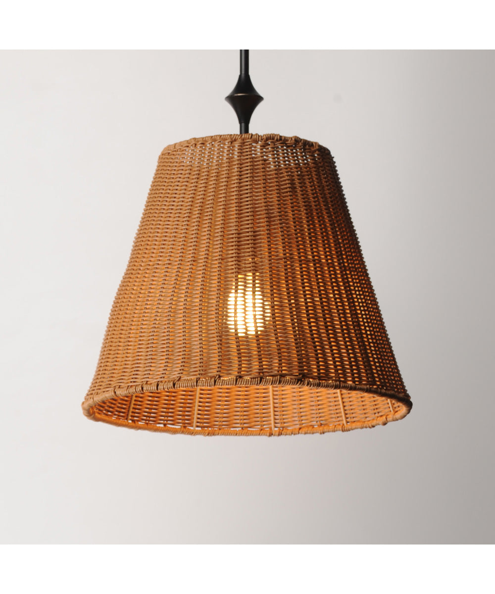 Baja 16 inch Single Pendant Dark Bronze