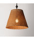 Baja 16 inch Single Pendant Dark Bronze