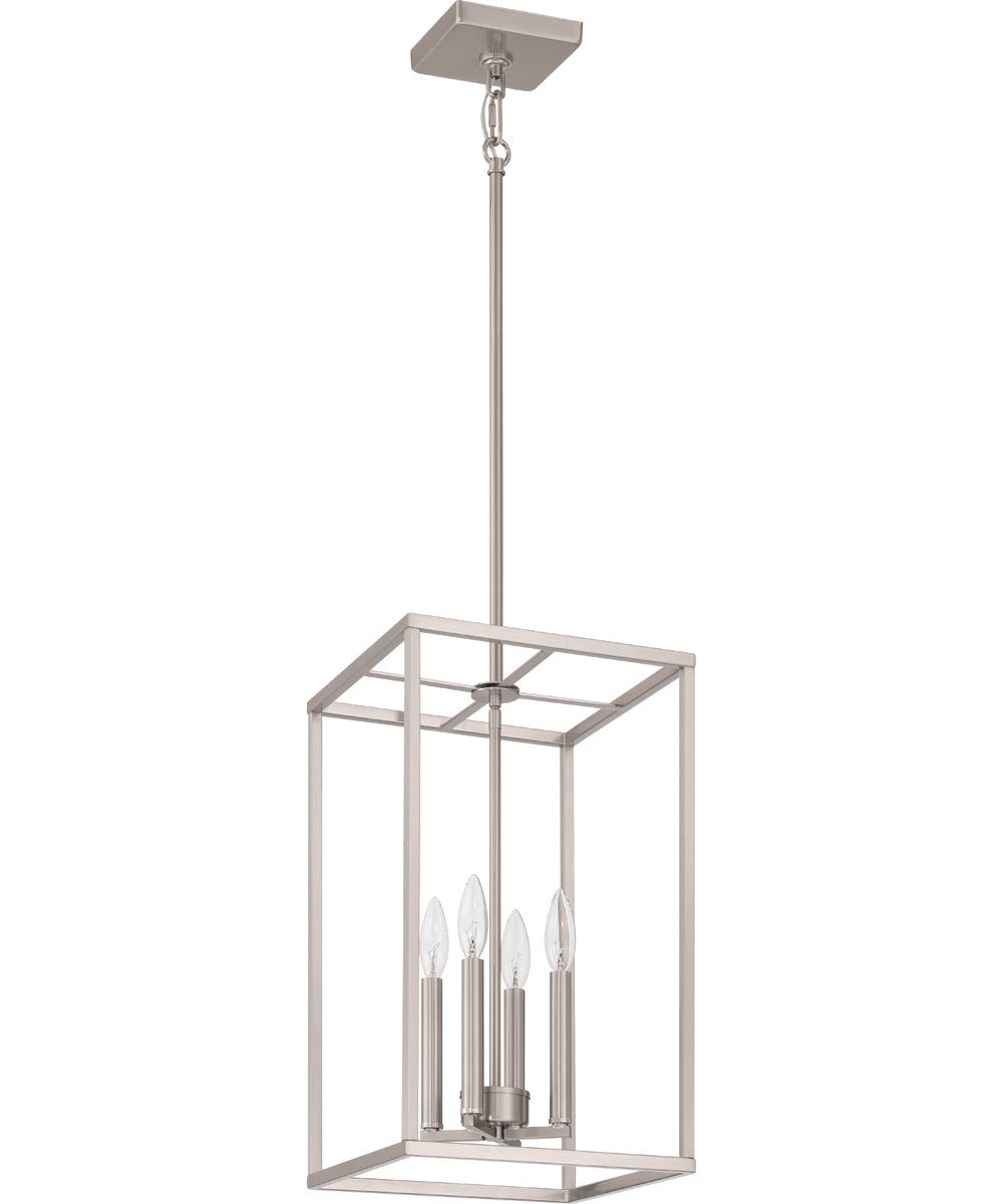 Signature Foyer 4-Light Lighting Brushed Polished Nickel