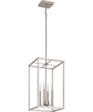 Signature Foyer 4-Light Lighting Brushed Polished Nickel