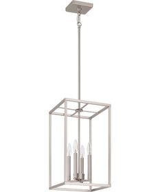 Signature Foyer 4-Light Lighting Brushed Polished Nickel