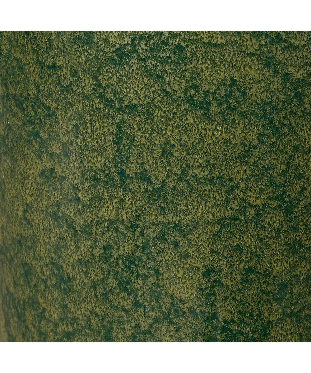 Ceramic Table Lamp with Emerald Green Glaze