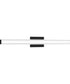 Phase 6.3 36 in. 5CCT Integrated LED Linear Vanity Light Black