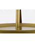 Rowen 3-Light Close-to-Ceiling Natural Brass