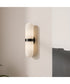 Bree 2-light Wall Sconce Matte Black