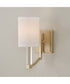 Ingrid 1-Light Sconce Matte Brass