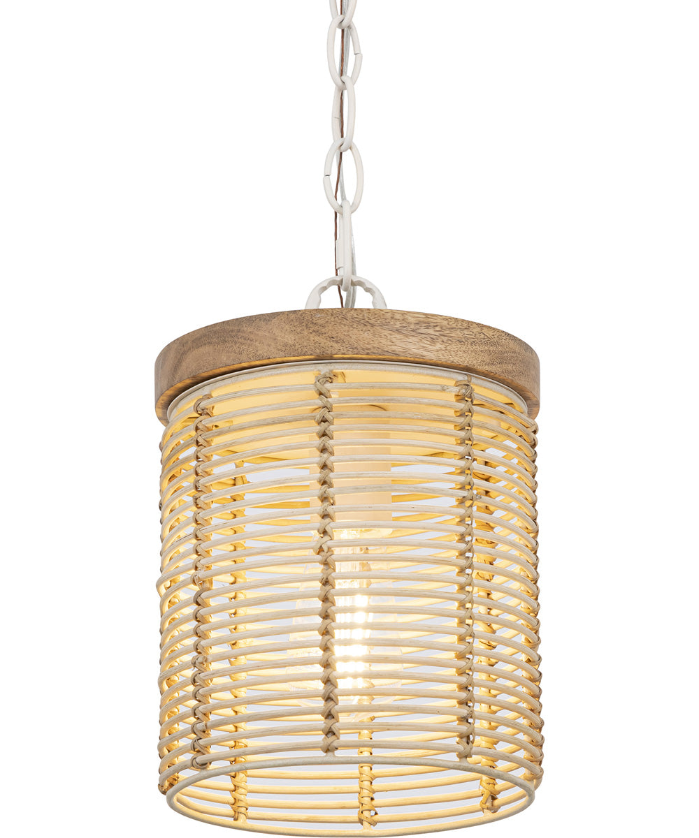 Vannerie 1-Light Large Pendant Ecru