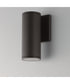 Caldera 7.5 inch Outdoor Wall Sconce Architectural Bronze