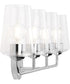 Celino 4-Light Bath & Vanity Polished Chrome