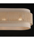 Seacliff 7 Light Linear Pendant Natural Aged Brass