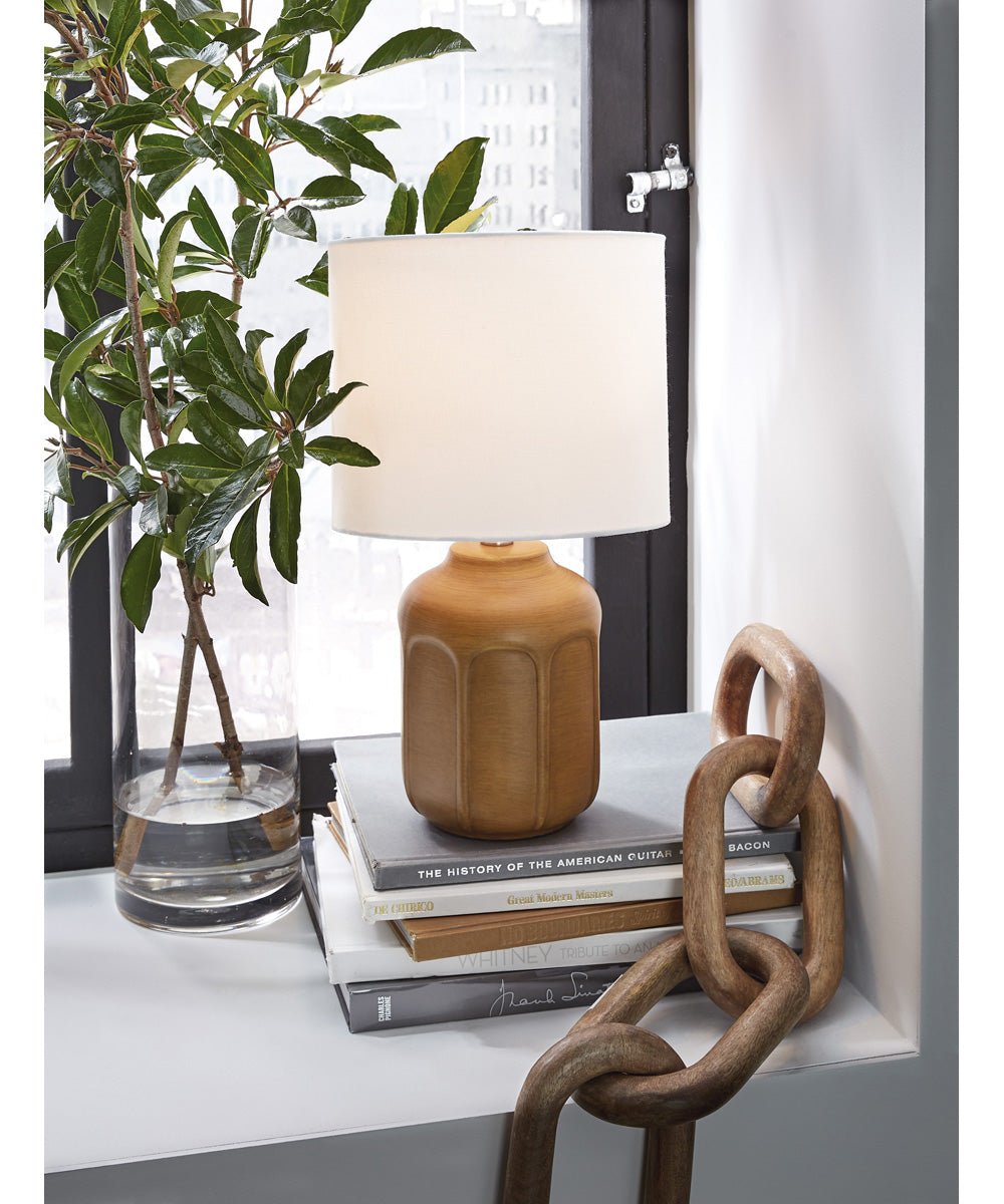 Gierburg Ceramic Table Lamp Ochre