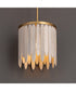 Marimba 12 inch Pendant Weathered White