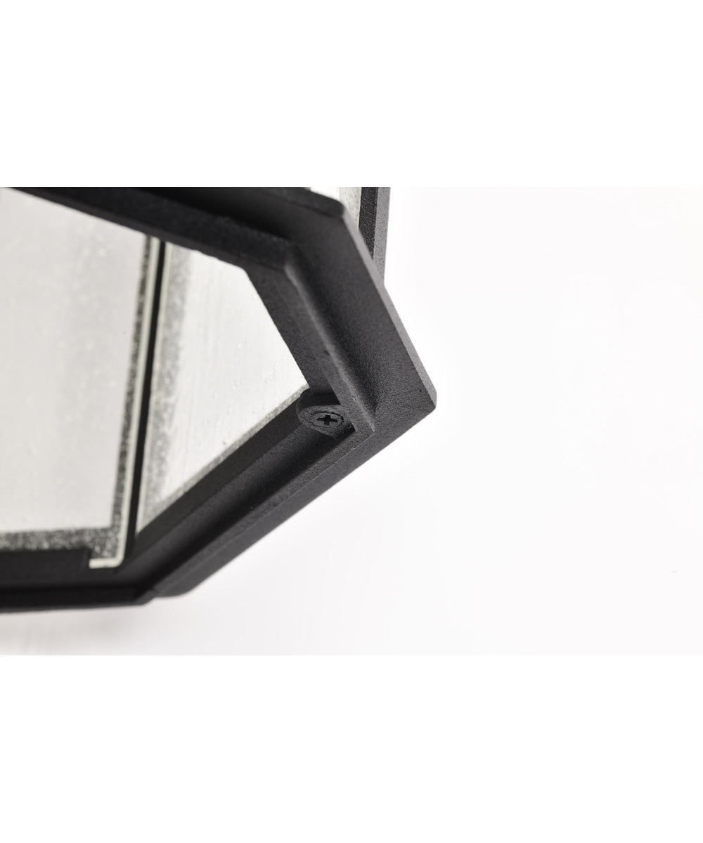 Raiden 1-Light Outdoor Matte Black