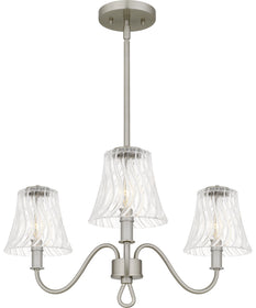 McKinney 3-light Chandelier Brushed Nickel