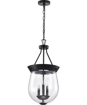 Boliver 3-Light Pendant Matte Black